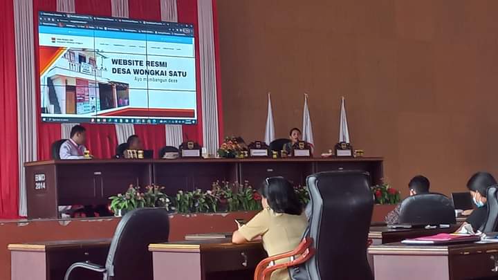 Pengelolaan Website Desa Wongkai Satu Diapresiasi